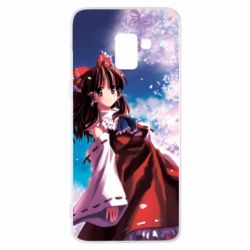 Чохол для Samsung A8+ 2018 Hakurei Reimu - PrintSalon