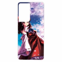 Чохол для Samsung S21 Ultra Hakurei Reimu - PrintSalon