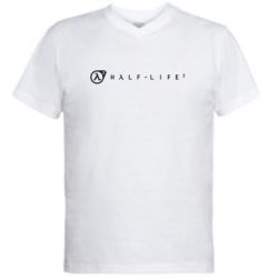 Чоловіча футболка з V-подібним вирізом Half-Life 2 - PrintSalon
