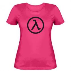 Жіноча футболка Half Life Logo - PrintSalon