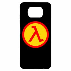 Чохол для Xiaomi Poco X3 Half Life Logo - PrintSalon