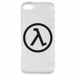 Чохол для iphone 5/5S/SE Half Life Logo - PrintSalon
