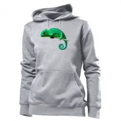 Женское худи Хамелеон - PrintSalon