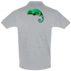 Мужское поло Хамелеон - PrintSalon