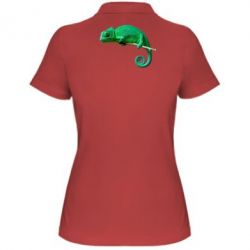 Женское поло Хамелеон - PrintSalon