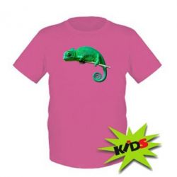 Детская футболка Хамелеон - PrintSalon