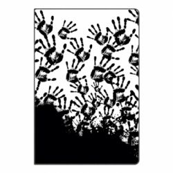 Блокнот с принто Hand prints - PrintSalon