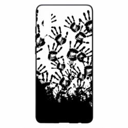 Чехол для Huawei P30 Hand prints - PrintSalon