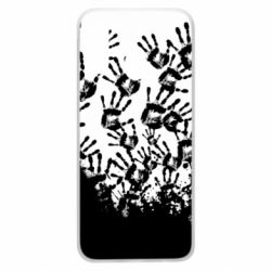 Чехол для Samsung A40 Hand prints - PrintSalon