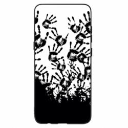 Чехол для Samsung A8+ 2018 Hand prints - PrintSalon
