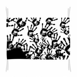 Флаг Hand prints - PrintSalon