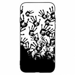 Чехол для iPhone SE 2020 Hand prints - PrintSalon