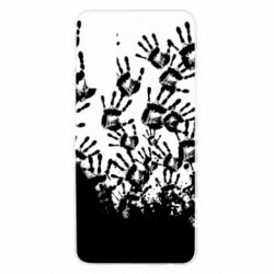 Чехол для Huawei P Smart 2021 Hand prints - PrintSalon