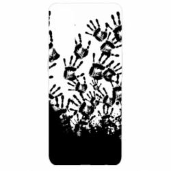 Чехол для Oppo Reno 4 Pro Hand prints - PrintSalon