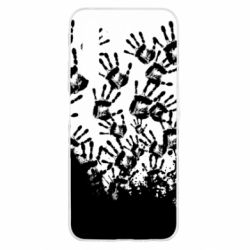 Чехол для Realme 6 Hand prints - PrintSalon