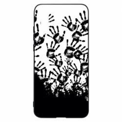 Чехол для Huawei P20 Hand prints - PrintSalon