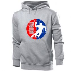 Мужское худи Handball Logo - PrintSalon