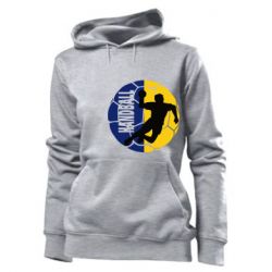 Женское худи Handball Logo - PrintSalon