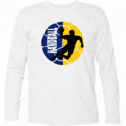 Футболка с длинным рукавом Handball Logo - PrintSalon