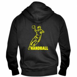Мужское худи на молнии Handball - PrintSalon