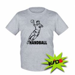 Детская футболка Handball - PrintSalon