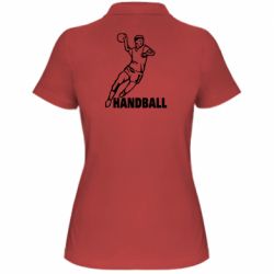 Женское поло Handball - PrintSalon