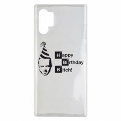 Чехол для Samsung Note 10 Plus Happy Birthdey Bitch Во все тяжкие - PrintSalon