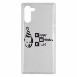 Чехол для Samsung Note 10 Happy Birthdey Bitch Во все тяжкие - PrintSalon