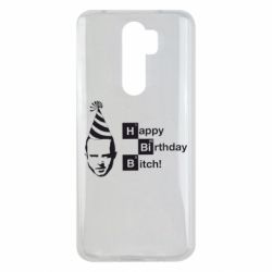 Чехол для Xiaomi Redmi Note 8 Pro Happy Birthdey Bitch Во все тяжкие - PrintSalon