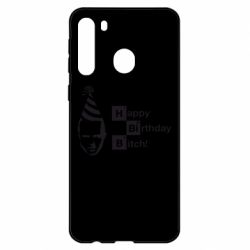 Чехол для Samsung A21 Happy Birthdey Bitch Во все тяжкие - PrintSalon