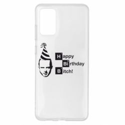 Чехол для Samsung S20+ Happy Birthdey Bitch Во все тяжкие - PrintSalon