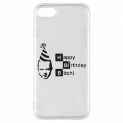 Чехол для iPhone 8 Happy Birthdey Bitch Во все тяжкие - PrintSalon