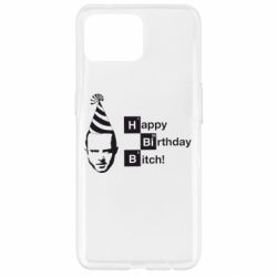 Чехол для Oppo Reno 4 Lite Happy Birthdey Bitch Во все тяжкие - PrintSalon