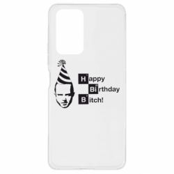 Чехол для Xiaomi Redmi Note 10 Pro Happy Birthdey Bitch Во все тяжкие - PrintSalon