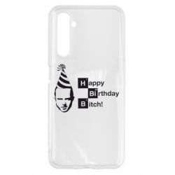 Чехол для Realme 6 Happy Birthdey Bitch Во все тяжкие - PrintSalon