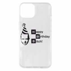 Чехол для iPhone 14 Happy Birthdey Bitch Во все тяжкие - PrintSalon