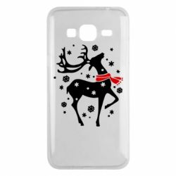 Чехол для Samsung J3 2016 Happy Cristmas - PrintSalon