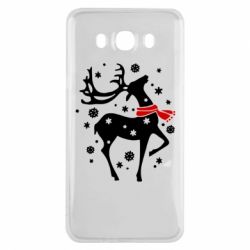 Чехол для Samsung J7 2016 Happy Cristmas - PrintSalon