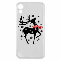 Чехол для iPhone XR Happy Cristmas - PrintSalon