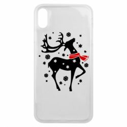 Чехол для iPhone Xs Max Happy Cristmas - PrintSalon