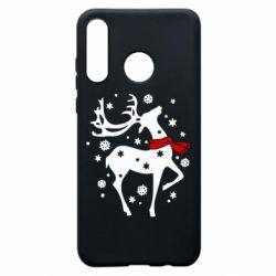 Чехол для Huawei P30 Lite Happy Cristmas - PrintSalon