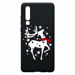 Чехол для Huawei P30 Happy Cristmas - PrintSalon