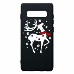 Чехол для Samsung S10+ Happy Cristmas - PrintSalon
