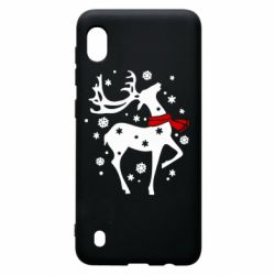 Чехол для Samsung A10 Happy Cristmas - PrintSalon