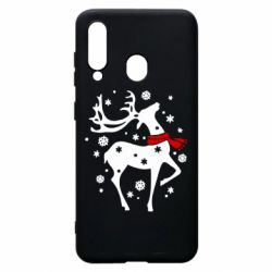 Чехол для Samsung A60 Happy Cristmas - PrintSalon