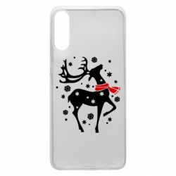 Чехол для Samsung A70 Happy Cristmas - PrintSalon