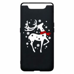 Чехол для Samsung A80 Happy Cristmas - PrintSalon