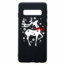 Чехол для Samsung S10 Happy Cristmas - PrintSalon