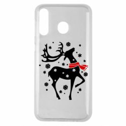 Чехол для Samsung M30 Happy Cristmas - PrintSalon