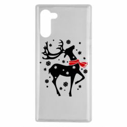 Чехол для Samsung Note 10 Happy Cristmas - PrintSalon